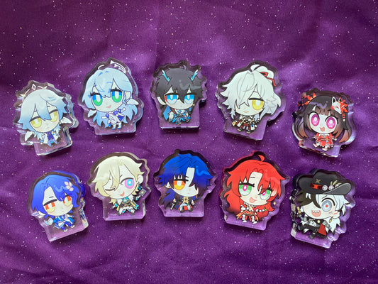 Honkai Thick Acrylic Standees